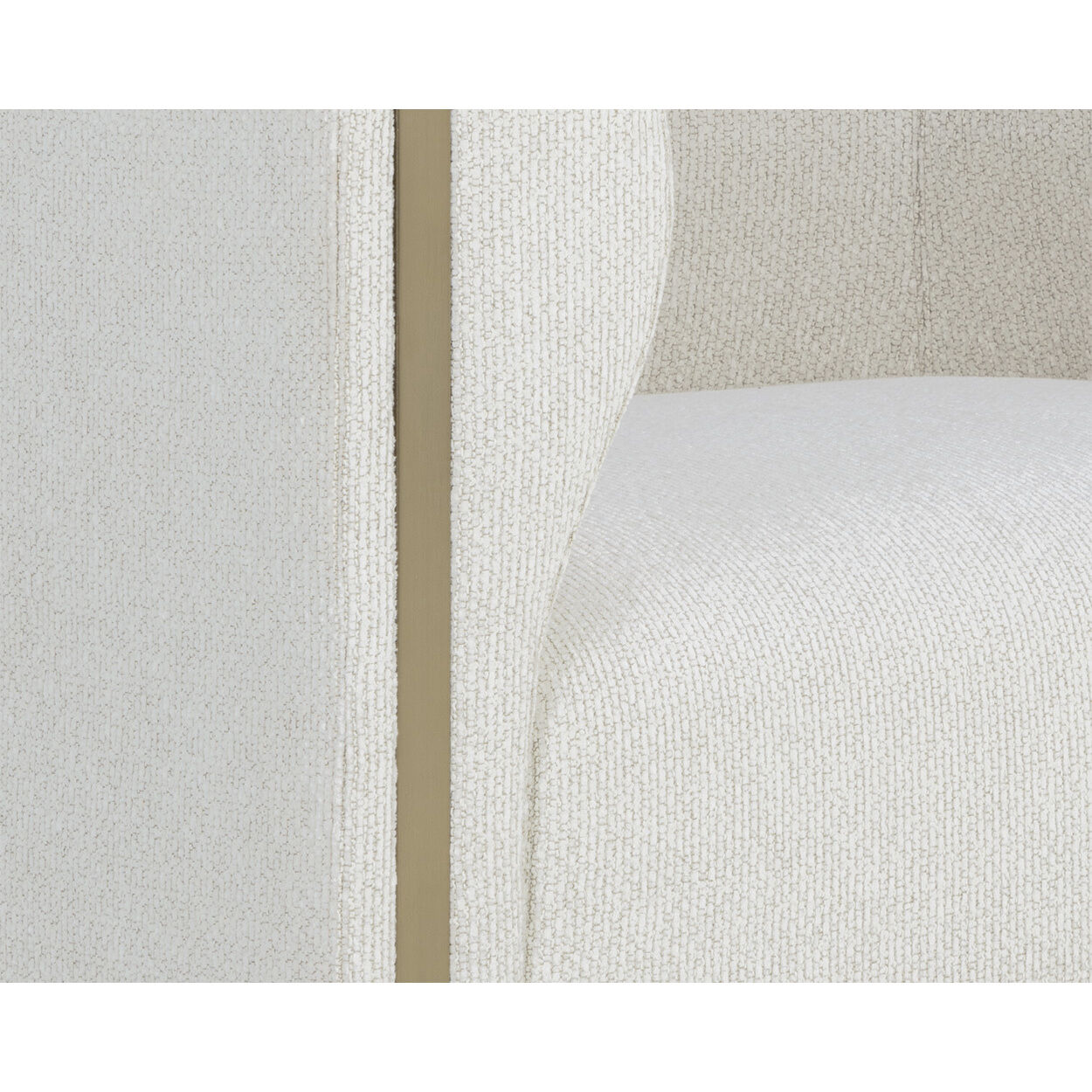 Larron Rhea Light Barley Armchair